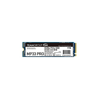 Tech Data Teamgroup Mp33 Pro M.2 2280 1tb Pcie 3.0 X4 With Nvme 1.3 3d Nand Internal Solid State Drive (ssd) Retail (TM8FPD001T0C101)