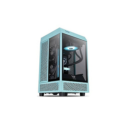 Thermaltake Tower 100 Mini-itx Chassis, Turquoise (CA1R300SBWN00)