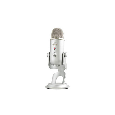 Logitech Blue Yeti Usb Mic- Silver (988000103)