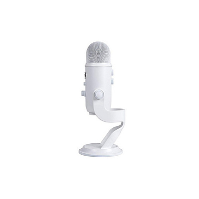 Logitech Blue Yeti Usb Mic-white Out (988000104)