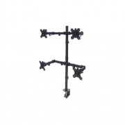 Manhattan - Strategic Four Monitor Mount With Double-link (461566)