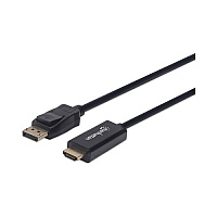 Manhattan - Strategic 4k 60hz Displayport To Hdmi Cable (153201)