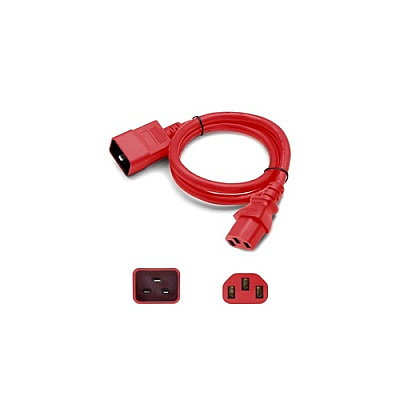 Add-On 3ft C13/c20 14awg 250v Power Cbl (ADDC13C2014A3FR)