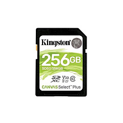 Kingston 256gb Sdxc Canvas Select Plus 100r C10 (SDS2/256GB)