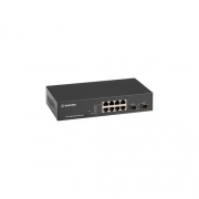 Black Box Gigabit Ethernet (1000-mbps) Web Smart Switch - (8) 10/100/1000-mbps Copper Rj45, (2) 100/1000-mbps Sfp, Gsa, Taa (LGB710A)