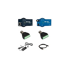 Obsidian Integrations 1701+ Extender Kit (eoc/utp): 1 1701+ Base, 1 1701+ Link (50 Watts), 1 Nv-ps55-60w, 2 Nv-bnca, 1 2 Inch Coax Cable - 5 Yr Warranty Included (NVEC1701PLSXKIT)