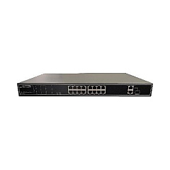 Component Specialties 18-port Switch, 16-port Poe Full Gigabit, 802.3 Af/at (P16S18G)