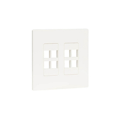 Tripp Lite Keystone Wall Plate 8-port Universal (N080208)