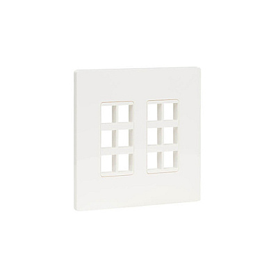 Tripp Lite Keystone Wall Plate 12-port Universal (N080212)