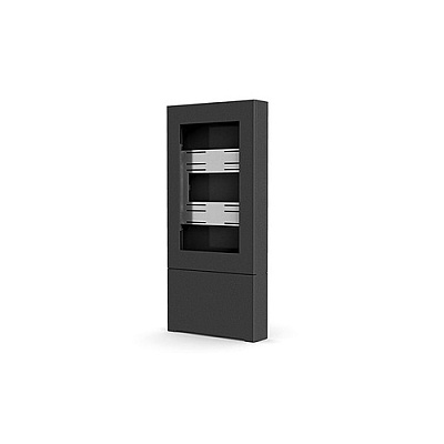 Chief Manufacturing 55 Portrait Floor Kiosk Black (LF55UBP)