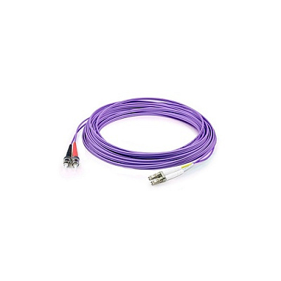Add-On 1m Lc/st M/m Purple Om4 Fiber Patch Cbl (ADDSTLC1M5OM4PE)