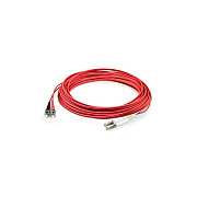 Add-On 3m Lc/st M/m Red Om4 Fiber Patch Cbl (ADDSTLC3M5OM4RD)