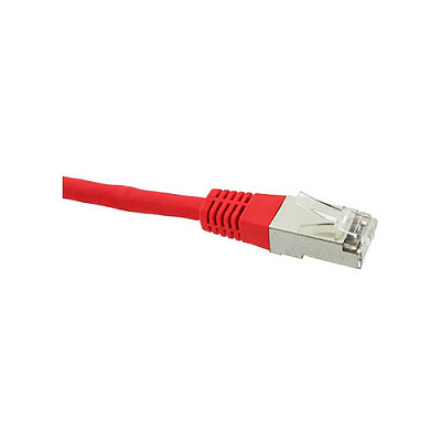 Black Box Cat6 550-mhz Molded Boot Stranded Ethernet Patch Cable - Shielded (s/ftp), Lszh (rj45 M/m), Red, 0.5-m (1.6-ft.) (EVE63300M5)
