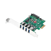 SIIG Dp Usb 3.0 4port Pcie Host Card (JUP40A11S1)
