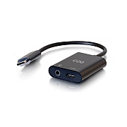 C2G Usb C To Aux And Usb C Adapter (54438)