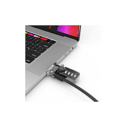 Compulocks Ledge Lock Adapter For Macbook Pro 16in (2019) With Combination Cable Lock (MBPR16LDG01CL)