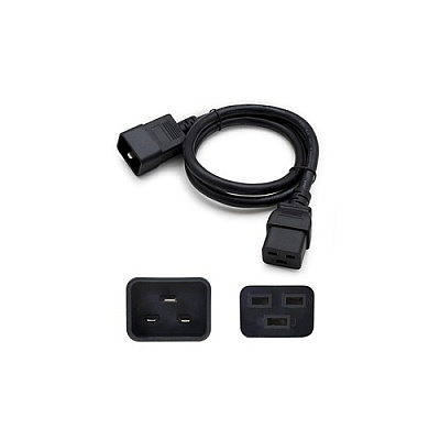 Add-On 8ft C19/c20 Pwr Cbl 100-250v 15a Bk (ADDC192C2014A8F)