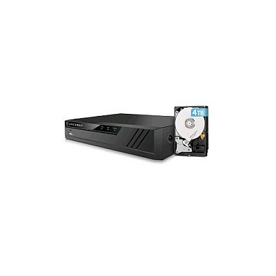 Amcrest Industries Network Video Recorder With 4tb Hdd (NV41084TB)