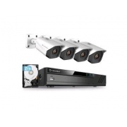 Amcrest Industries 4k Security Camera System (NV4108E-IP8M-2496EW4-2TB)
