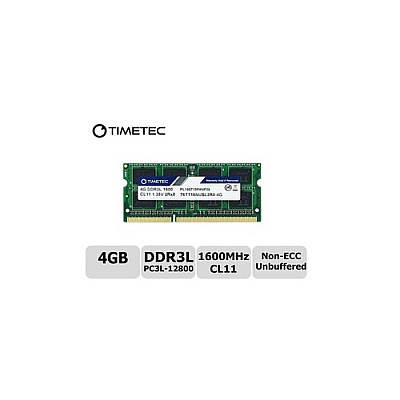 Team Research Ddr3 1600mhz 1.35v 204pin Sodimm 4gb (76TT16NUSL2R84G)