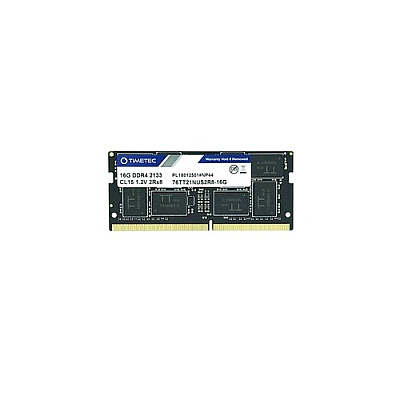 Team Research Ddr4 2133mhz 1.2v 260pin Sodimm 16gb (76TT21NUS2R816G)
