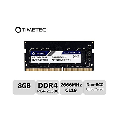 Team Research Ddr4 2666mhz 1.2v 260pin Sodimm 8gb (76TT26NUS1R88G)