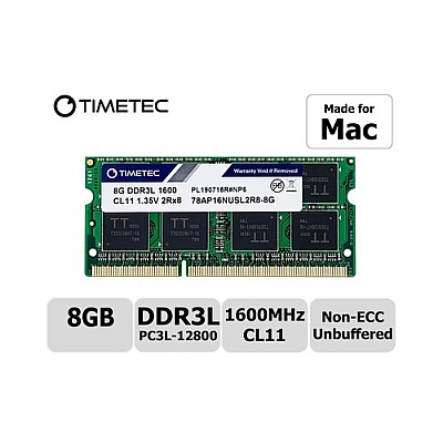 Team Research Ddr3 1600mhz 1.35v 204pin Sodimm 8gb (78AP16NUSL2R88G)