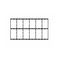 Pride Flat Bracket Wall Mount (FBWM-6X6-SAM-IFJ)
