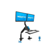 Relaunch Aggregator Mount-it Dual Monitor Sit Stand (MI-7984)