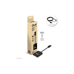 Club 3D Dp1.4 Mst Hub To Dual Hdmi 4k60hz M/f (CSV7200H)