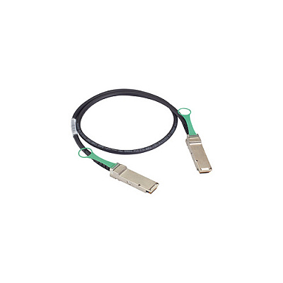Black Box Qsfp+ 40-gbps Direct Attach Cable (dac) - Cisco Qsfp-h40g-cu3m Compatible, Black, 3-m (9.8-ft.) (QSFPH40GCU3MBB)