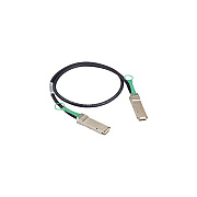 Black Box Qsfp+ 40-gbps Direct Attach Cable (dac) - Cisco Qsfp-h40g-cu50cm Compatible, Black, 0.5-m (1.6-ft.) (QSFPH40GCU50CMBB)