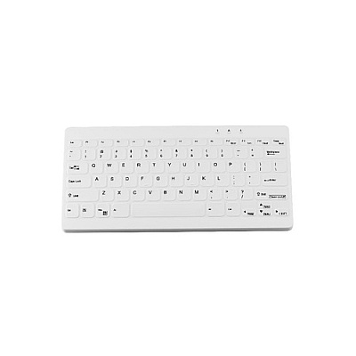 TG3 Electronics White, 78 Key, Low Profile Washable, Usb (KBACK78WNUNUS)