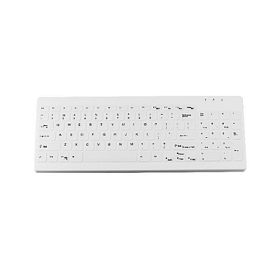 TG3 Electronics White, 96 Key, Low Profile Washable, Usb (KBACK96WNUNUS)