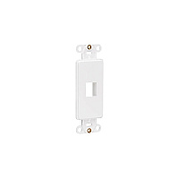 Tripp Lite Center Plate Insert Vertical 1-port (N042D001VWH)