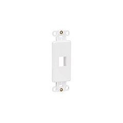 Tripp Lite Center Plate Insert Vertical 1-port (N042D001VWH)
