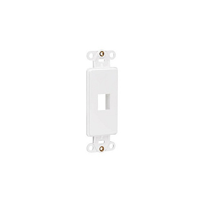 Tripp Lite Center Plate Insert Vertical 1-port (N042D001VWH)