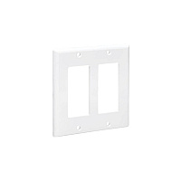 Tripp Lite Double-gang Faceplate Vertical White (N042D200WH)