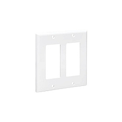 Tripp Lite Double-gang Faceplate Vertical White (N042D200WH)