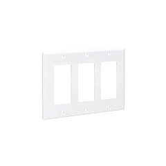 Tripp Lite Triple-gang Faceplate Vertical White (N042D300WH)