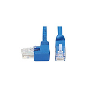 Tripp Lite Cat6 Cable Left Angle M/m Utp Blue 15ft (N204015BLLA)
