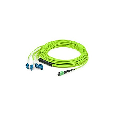Add-On 8m Mpo/lc F/m Om5 Lime Green Patch Cbl (ADDMPO4LC8M5OM5)