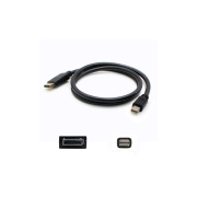 Add-On 10ft Mdp To Dp M/m Black Adapter Cbl (MINIDP2DPMM10)