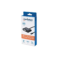 Manhattan - Strategic Usb-c To Dvi Converter With Pd Port (153423)