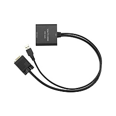 Bytecc Vga To Hdmi Adapter With Usb Audio. (HMCV030K)