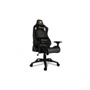 Compucase Premium Gaming Chair, Faux Suede Black (ARMORS ROYAL)