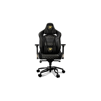 Compucase Ultimate Gaming Chair, Faux Suede Black (ARMORTITANP RYL)