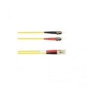 Black Box Om4 50/125 Multimode Fiber Optic Patch Cable - Ofnp Plenum, St To Lc, Yellow, 20-m (65.6-ft.), Gsa, Taa, Non-returnable/non-cancelable (FOCMPM4-020M-STLC-YL)