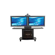 Avteq Dual Display Av Cart Supports Displays U (GMP200LTT2)