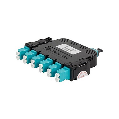 Leviton Cass,hdj,12,mpo(m)-lc,dx,om4,t3,typb,ne (HDCA6LC12BH)